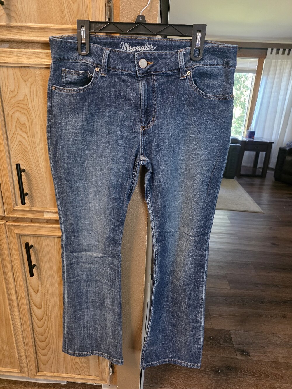 Wrangler Women's Medium Blue Boot-Cut Jeans